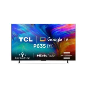 TCL 75P635 75 Inch 4K HDR GoogleTV